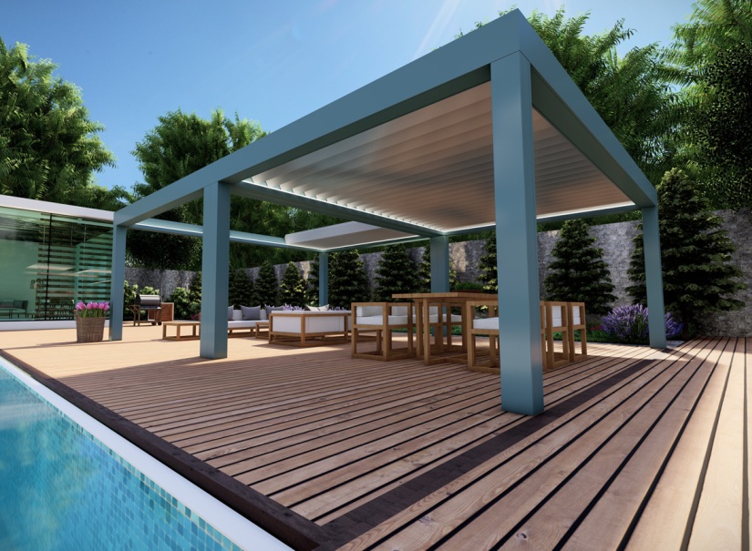 <p>Our bioclimatic pergolas are produced with aluminum materials draws attention with its flexibility, strong and minimal features in its bioclimatic pergola designs</p>
